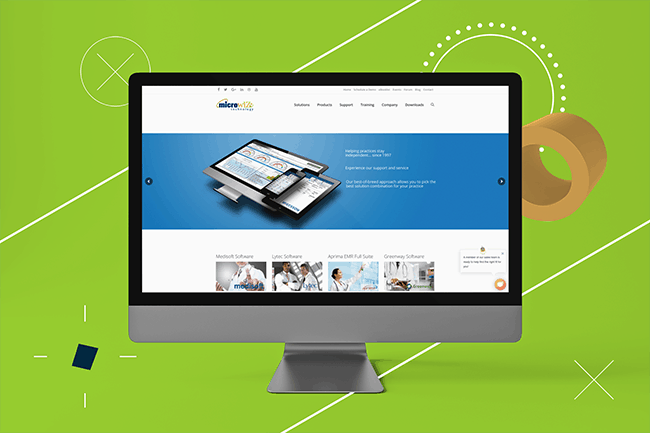 Web-Design-Microwize-Green