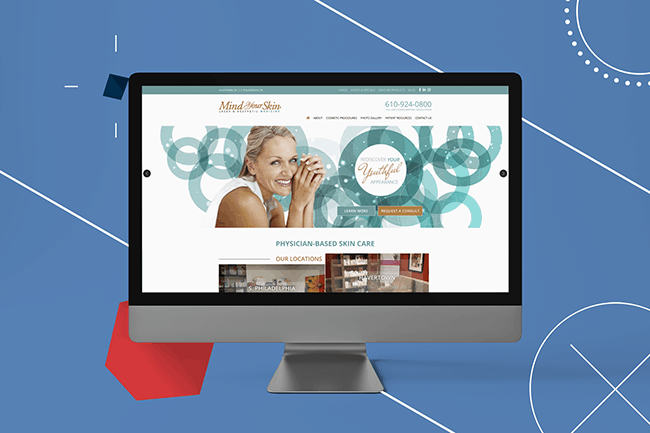 Web-Design-Mind-Your-Skin-Blue