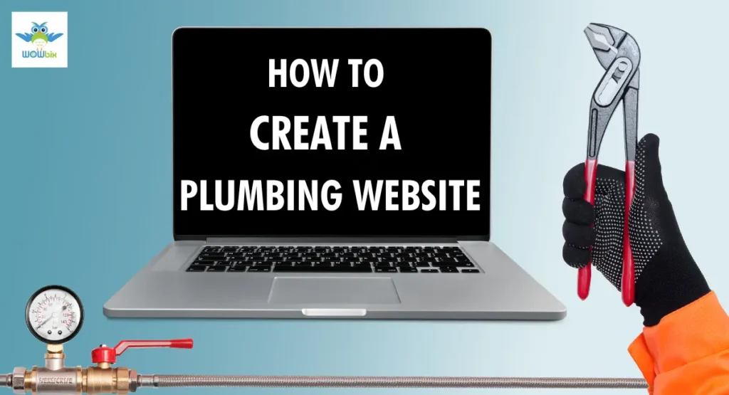 how to create a plumbing website