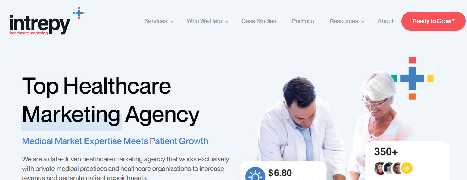 Intrepy Top Healthcare Marketing Agency