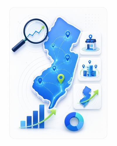 NJ SEO Company offering Specialized Services for New Jersey Businesses (NJ Map)
