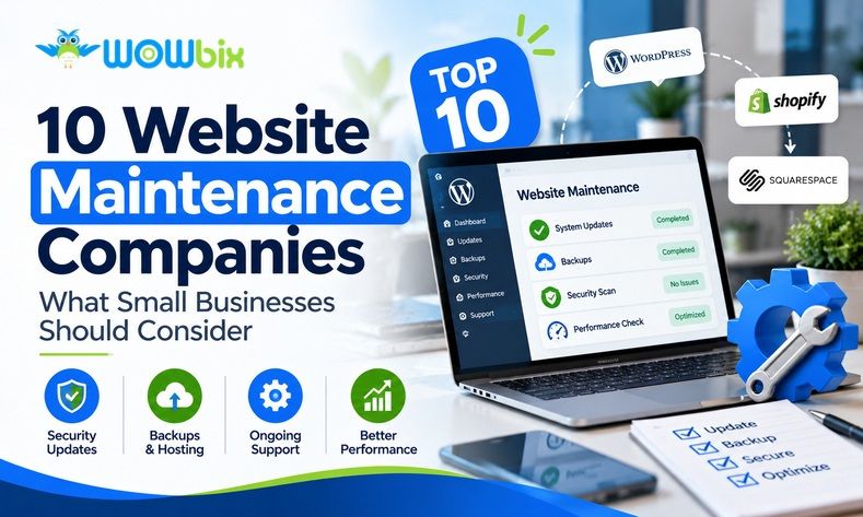 10 Best Website Maintenance Companies for Small Businesses
