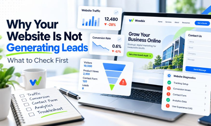 why your website in not generating leads